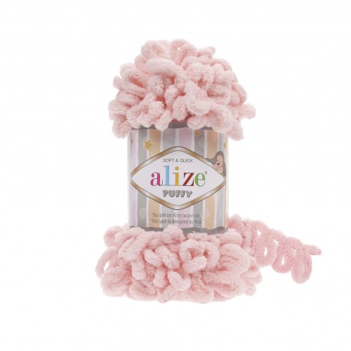 Alize Puffy 340 Prášková Ružová